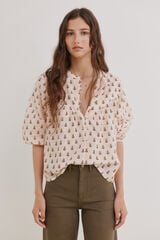 Hoss Intropia Claire. Blusa estampada Subiu
