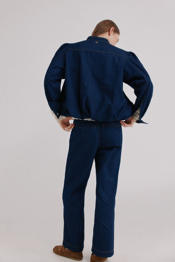 Hoss Intropia Estrella. Chaqueta corta Azul marino