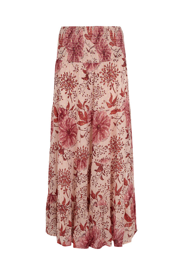 Hoss Intropia Rachel. Falda larga estampada Multicolor