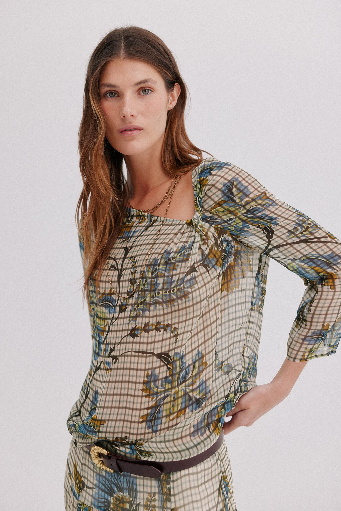 Hoss Intropia Cianna. Blusa estampada