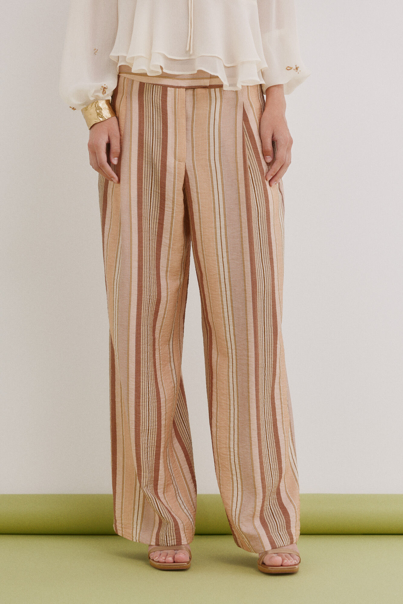 Hoss Intropia Cal&ccedil;a Palmina de riscas