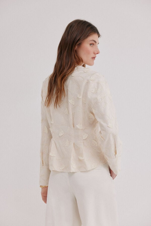 Hoss Intropia Patricia. Cal&ccedil;a de corte largo Ecru