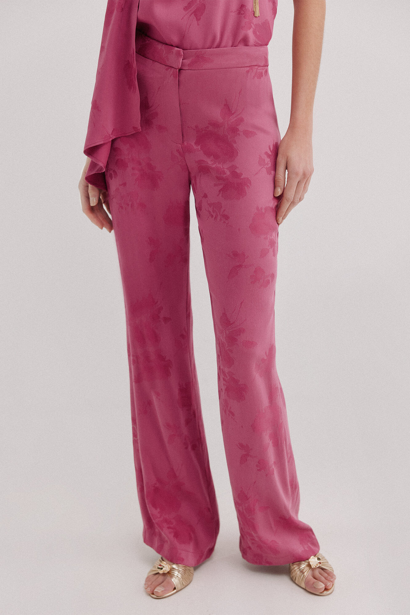 Hoss Intropia Pilar. Pantal&oacute;n jacquard