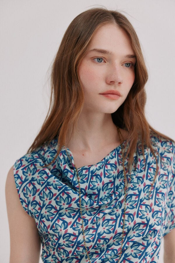 Hoss Intropia Clio. Top estampado Multicolor