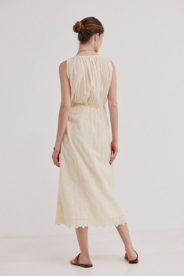 Hoss Intropia Adeline. Vestido fluido Amarillo
