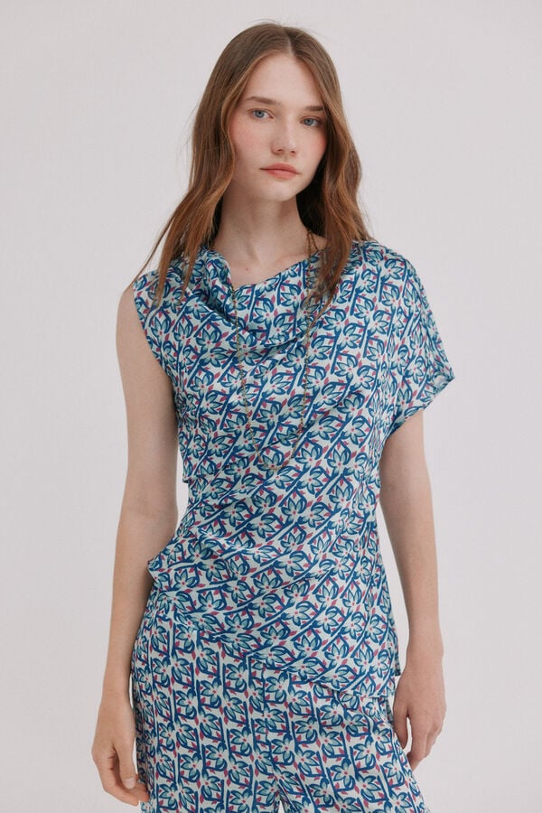Hoss Intropia Clio. Top estampado Multicolor