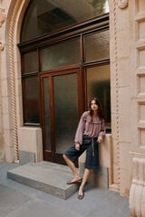 Hoss Intropia Babette. Bermudas denim Azul
