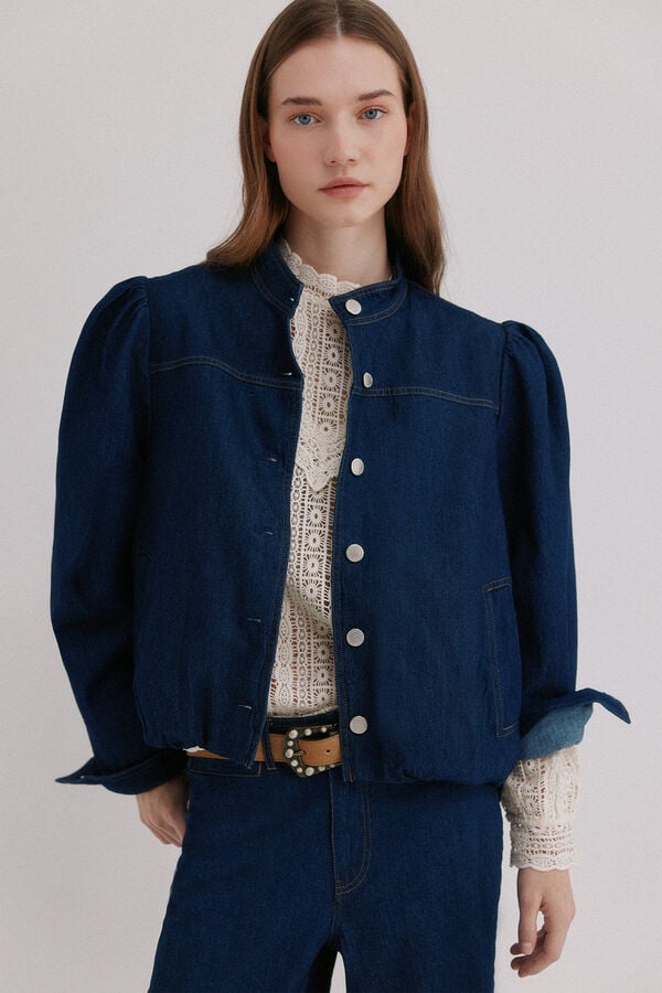 Hoss Intropia Estrella. Chaqueta corta Azul marino