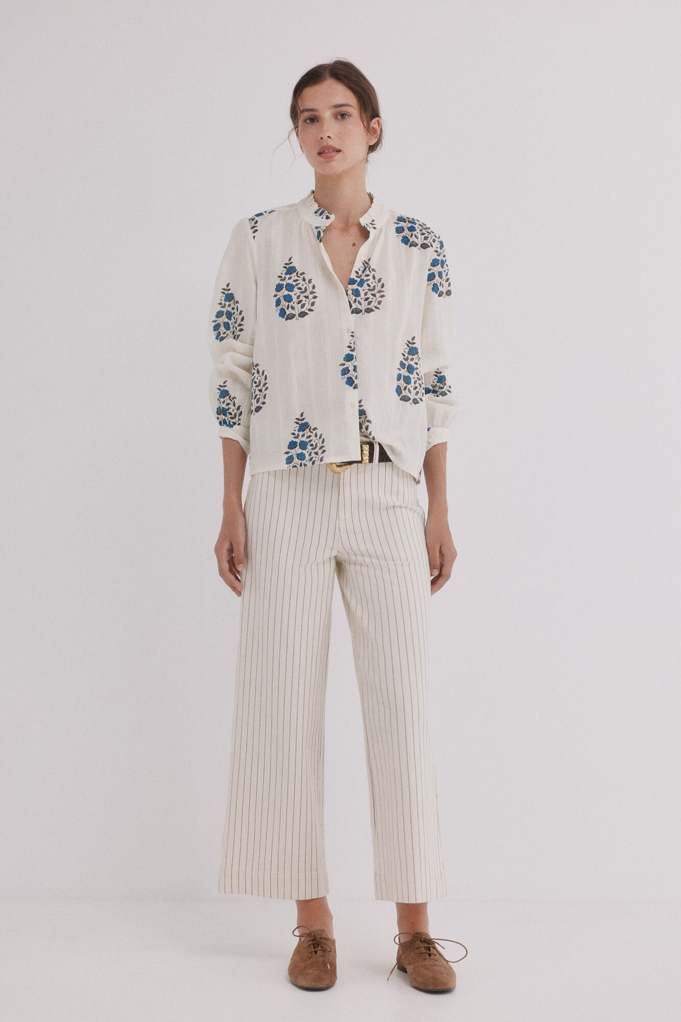 Hoss Intropia Blusa estampada Chanel