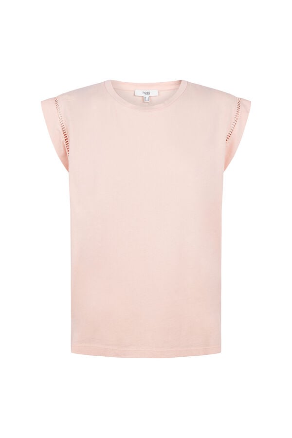 Hoss Intropia Mafi. Camiseta escote redondo Rosa
