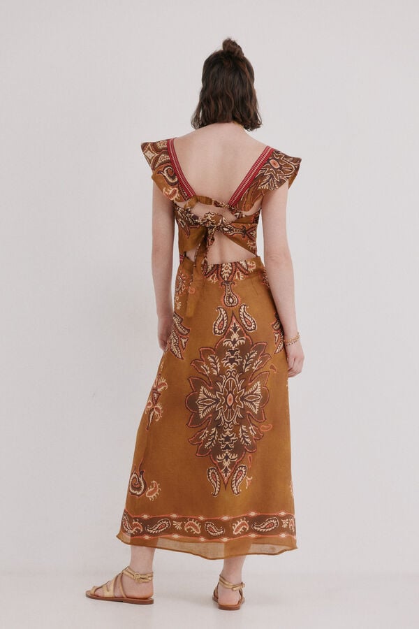 Hoss Intropia Adelina. Vestido de algod&oacute;n Multicolor