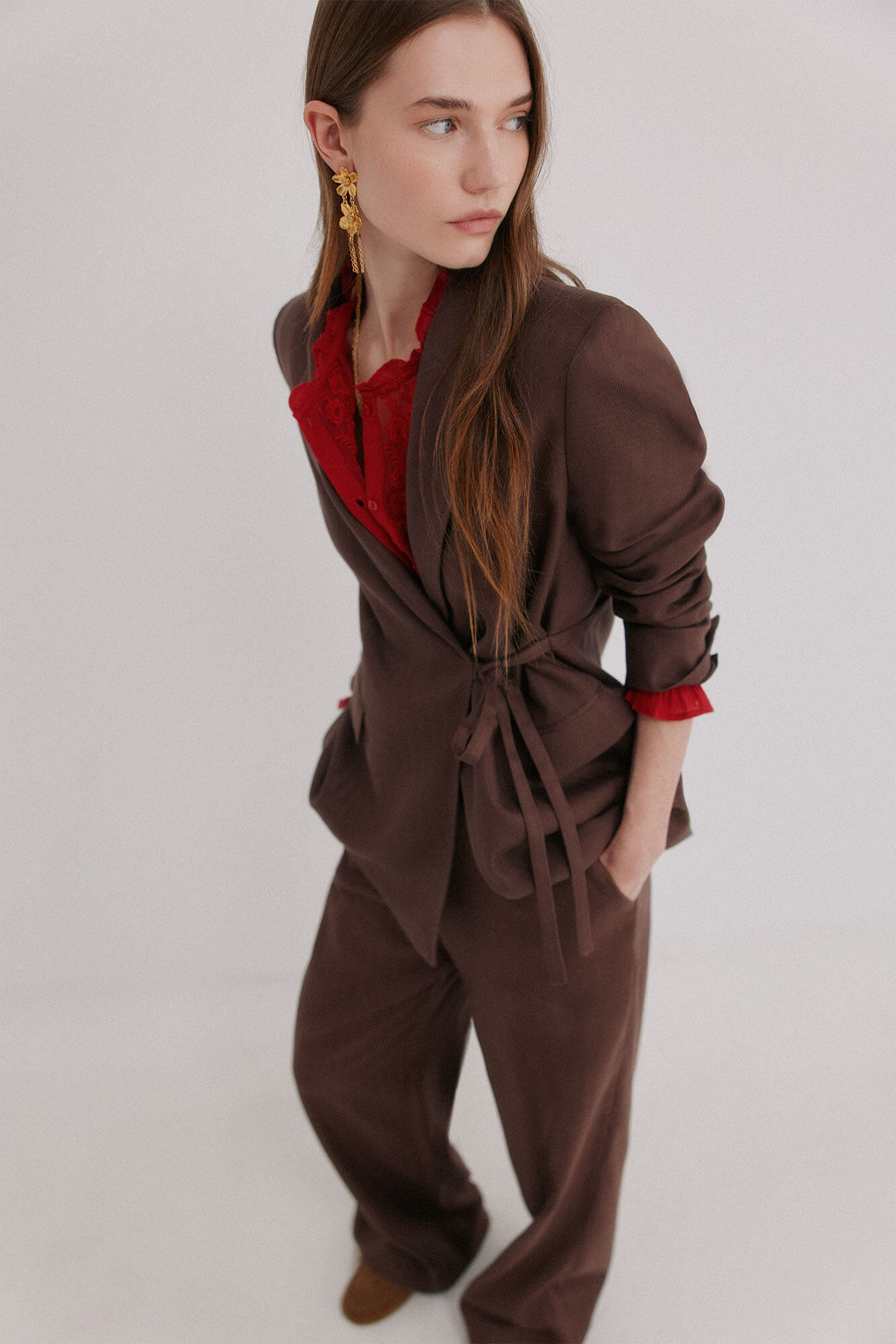 Hoss Intropia Elaine. Blazer cuello solapa