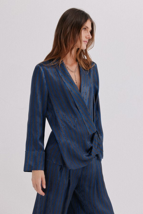 Hoss Intropia Eloise. Blazer fluida Azul