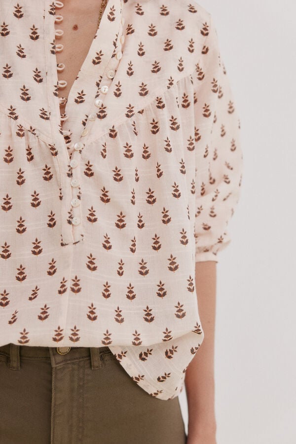 Hoss Intropia Claire. Blusa estampada Subiu
