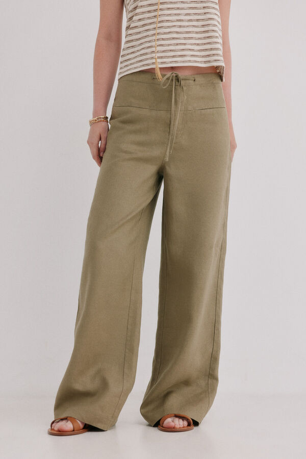 Hoss Intropia Pierina. Cal&ccedil;a fluida Verde