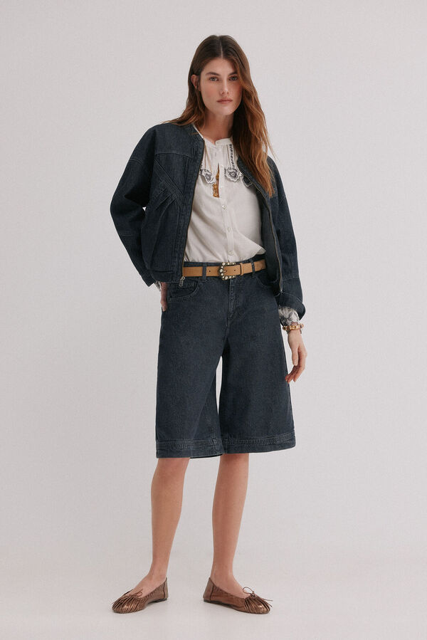 Hoss Intropia Erica. Casaco denim Azul