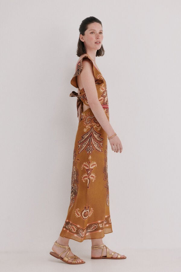 Hoss Intropia Adelina. Vestido de algod&oacute;n Multicolor