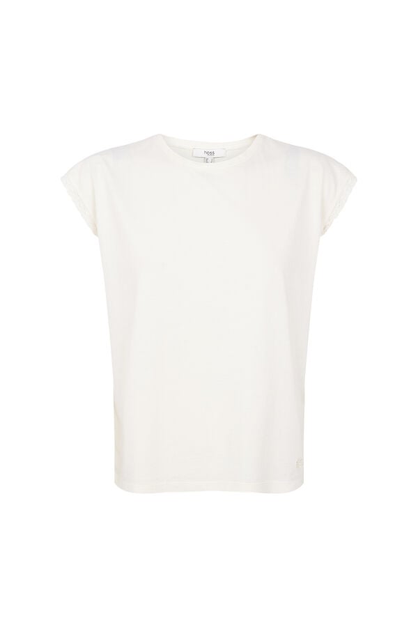 Hoss Intropia Momo. T-shirt lavada Beige