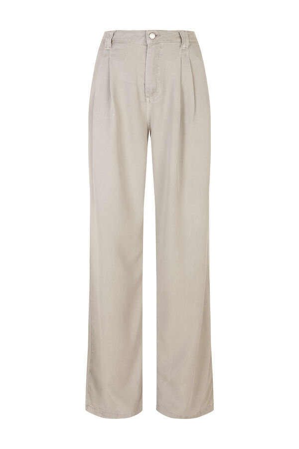 Hoss Intropia Bianca. Denim tencel Gris