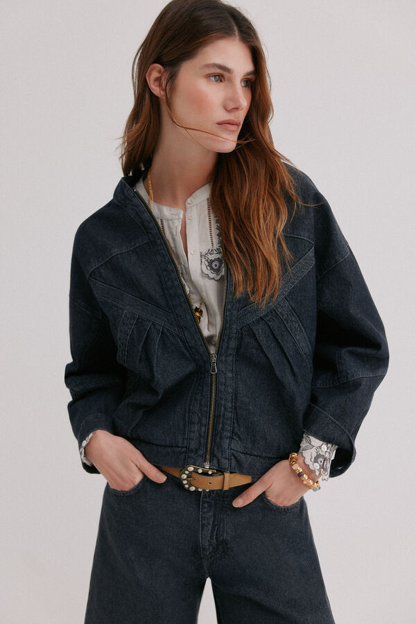 Hoss Intropia Erica. Casaco denim Azul