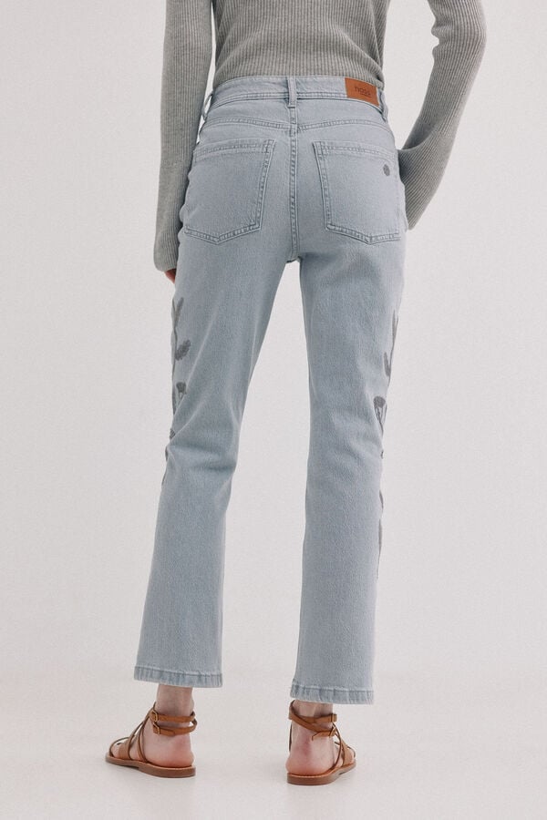 Hoss Intropia Bonnie. Vaqueros bootcut Gris