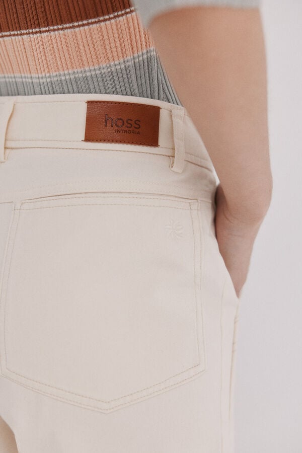 Hoss Intropia Betty. Denim balloon Marfil
