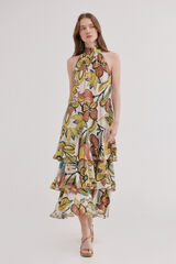 Hoss Intropia Alexandra.Vestido estampado Multicolor