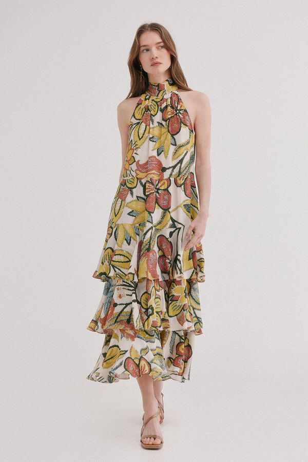 Hoss Intropia Alexandra.Vestido estampado Multicolor