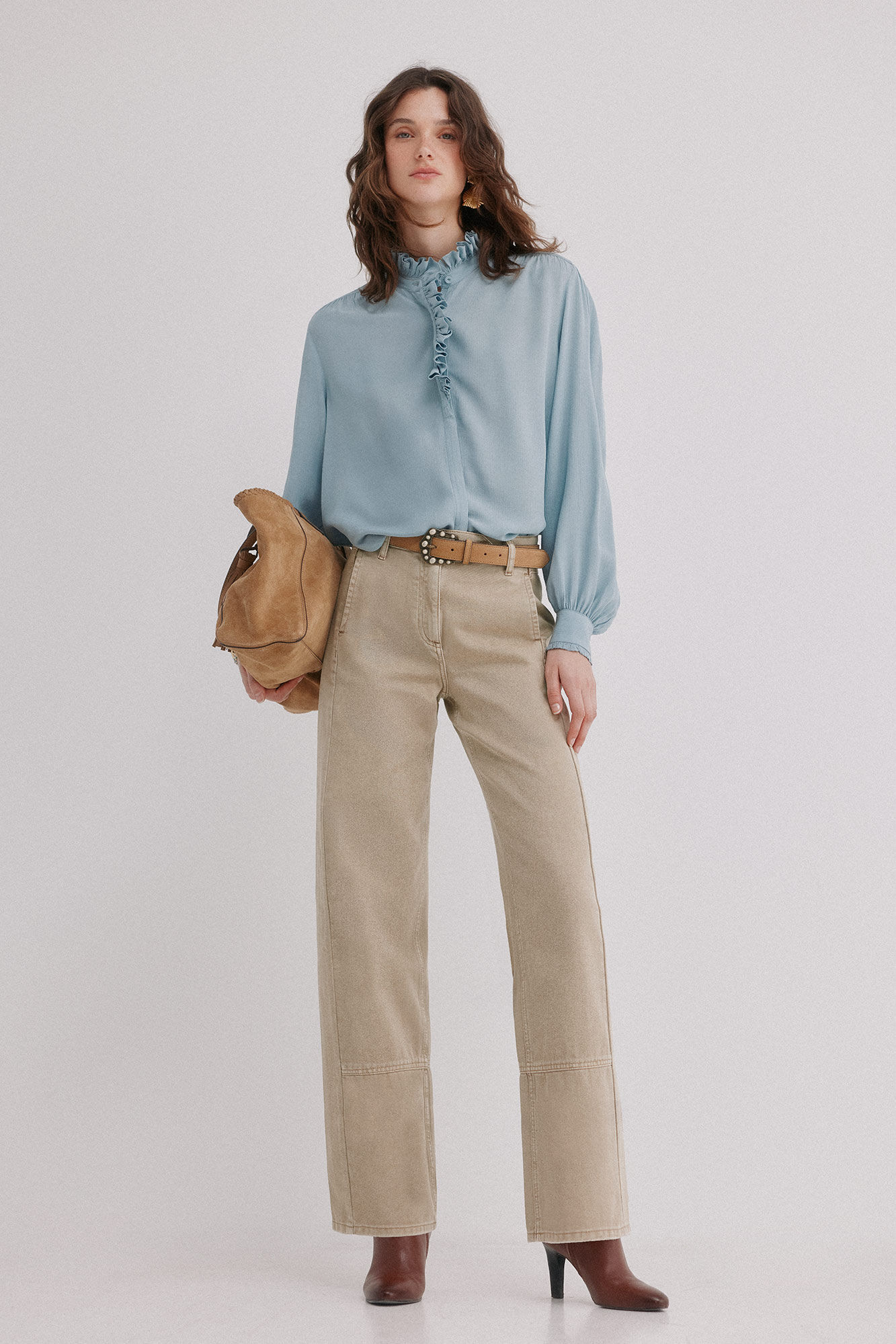 Hoss Intropia Carlota. Blusa rom&aacute;ntica
