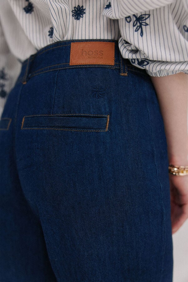 Hoss Intropia Bridget. Vaqueros rectos Azul marino