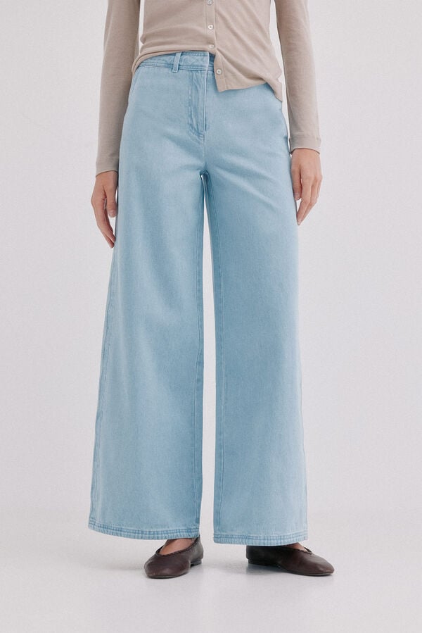 Hoss Intropia Brianna. Denim recto Azul