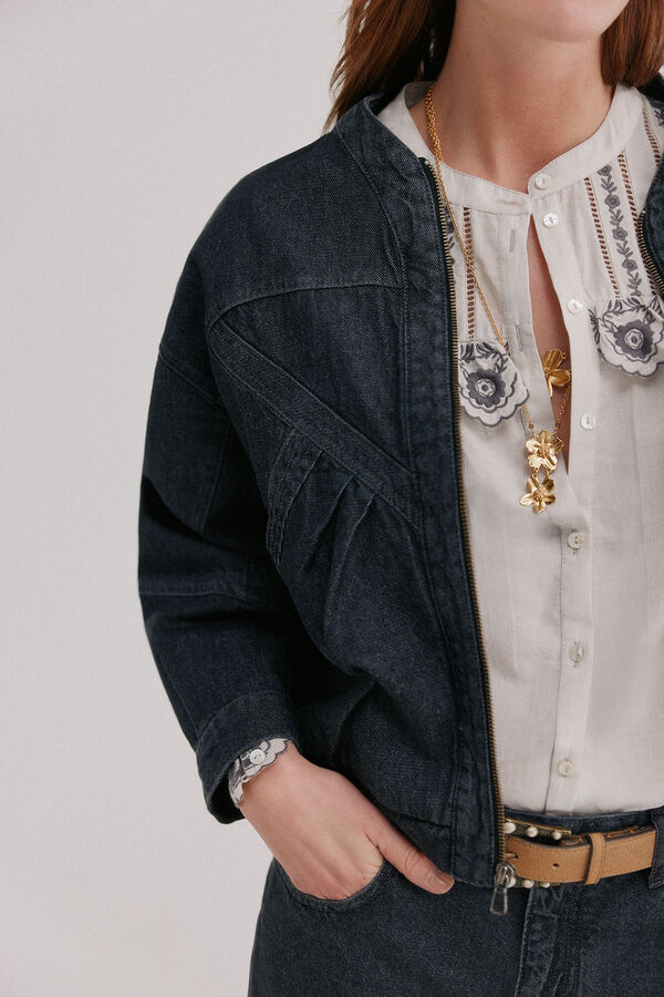Hoss Intropia Erica. Casaco denim Azul