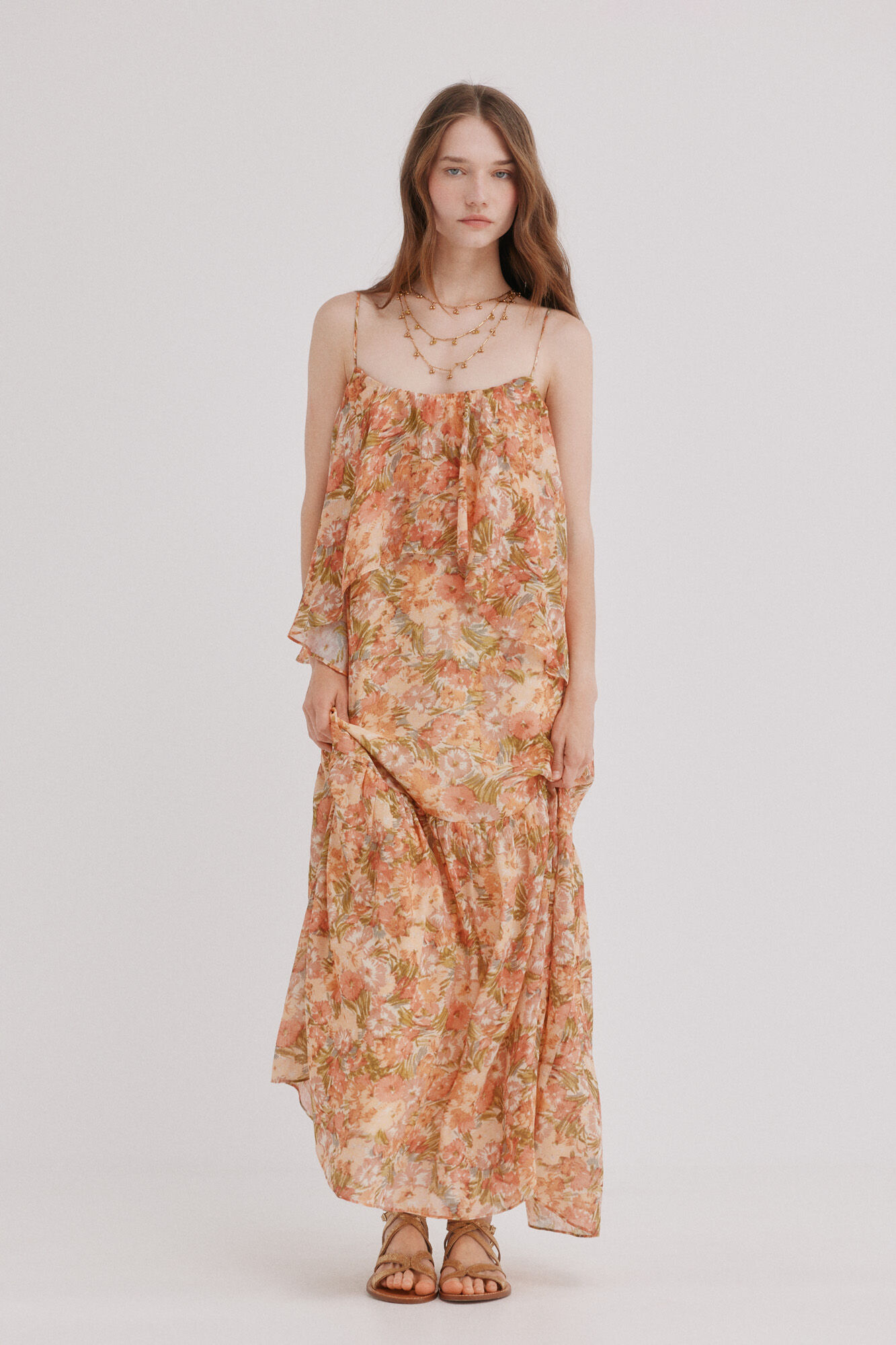 Hoss Intropia Africa. Vestido rom&aacute;ntico