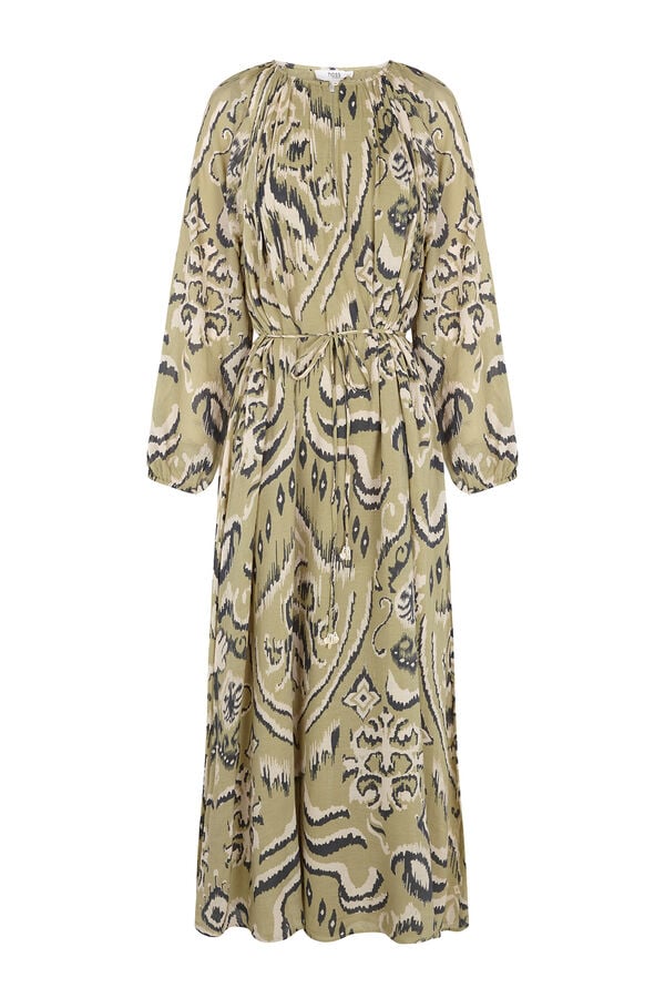 Hoss Intropia Amina. Vestido largo estampado Estampado Verde