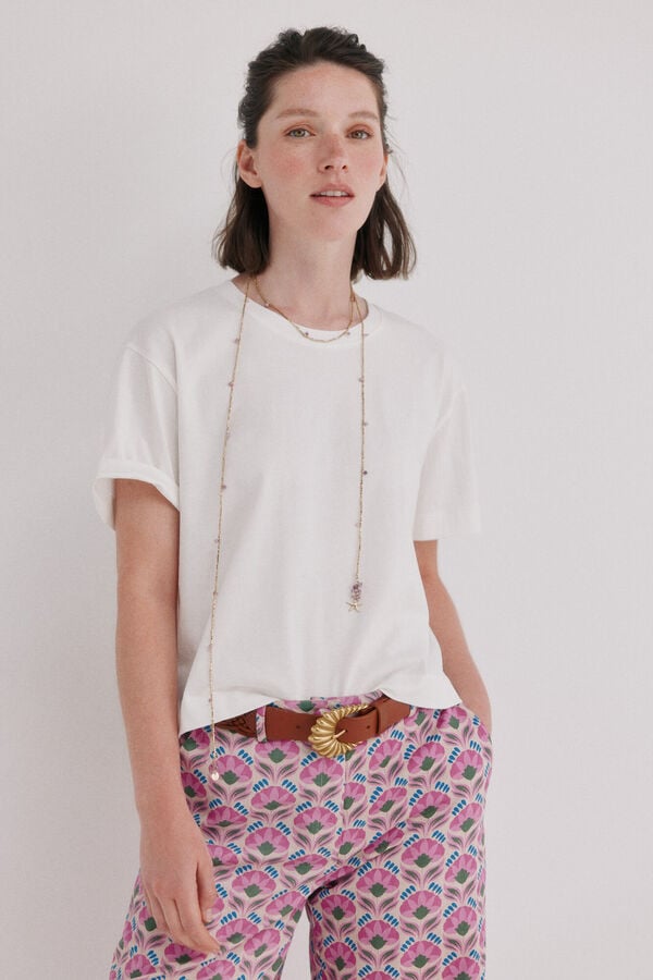 Hoss Intropia Marisse. T-shirt curta Branco