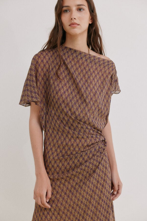 Hoss Intropia Am&eacute;lie. Vestido estampado Multicolorido