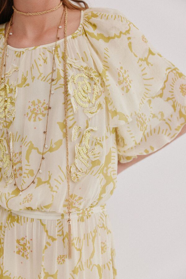 Hoss Intropia Alisha. Vestido comprido fluido Multicolorido