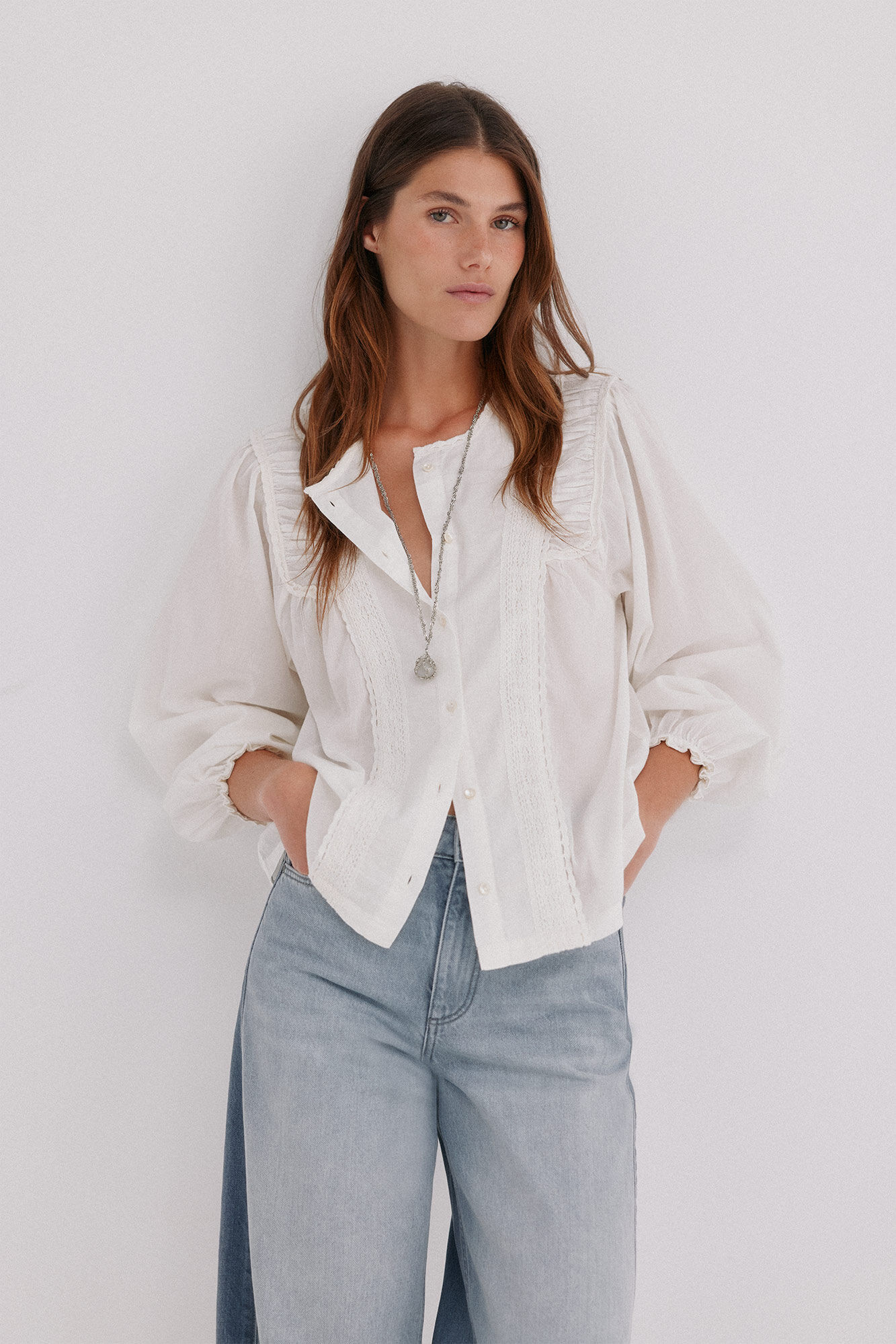 Hoss Intropia Caelia. Blusa fluida