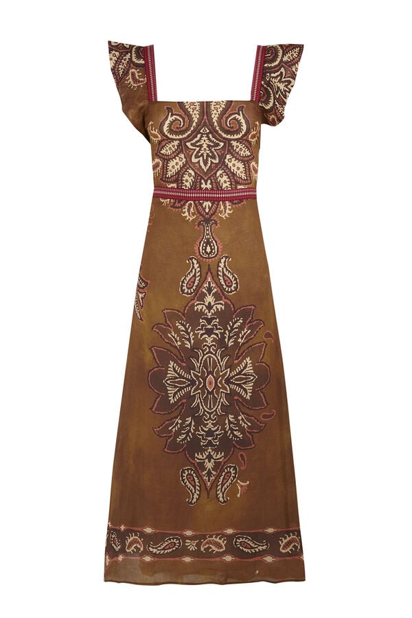 Hoss Intropia Adelina. Vestido de algod&oacute;n Multicolor