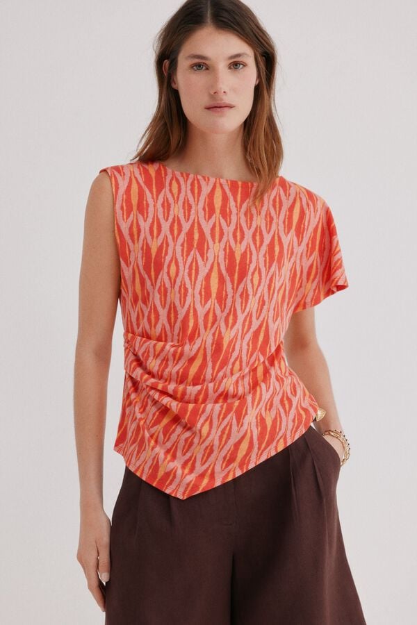 Conjunto de bermuda e melania
